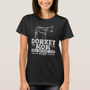 Donkey Animal Horse Donkey Mom 1 T-Shirt