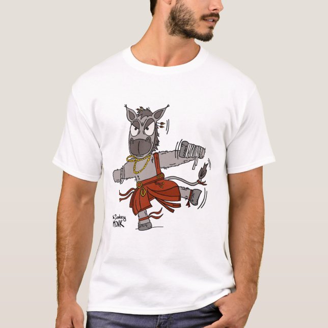 Donkey as DnD monk T-Shirt (Front)