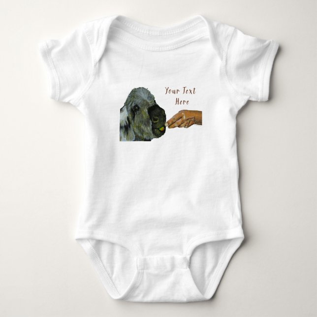 Donkey Baby Bodysuit (Front)