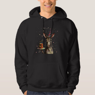 Donkey Birthday Cake Costume for Kids and Adults Hoodie