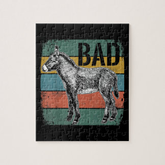 Donkey Cool Cute Donkeys Meme Jigsaw Puzzle