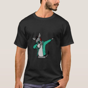 Donkey dabbing Donkey Music Halloween Donkey Costu T-Shirt