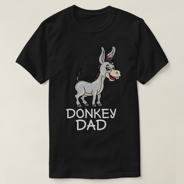 Donkey Dad T-Shirt (Design Front)