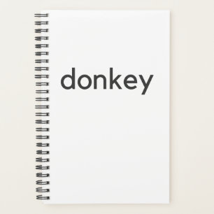 donkey dark planner