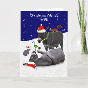 Donkey Daze Card (Wife)