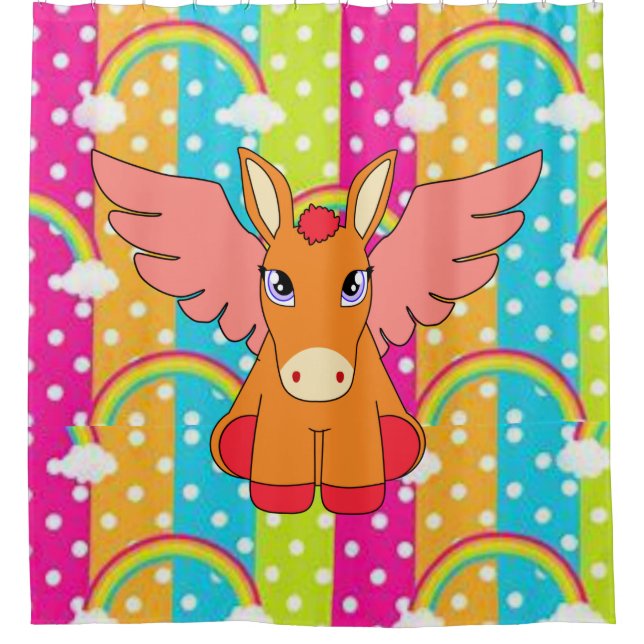 Donkey de rideau de douche (Devant)