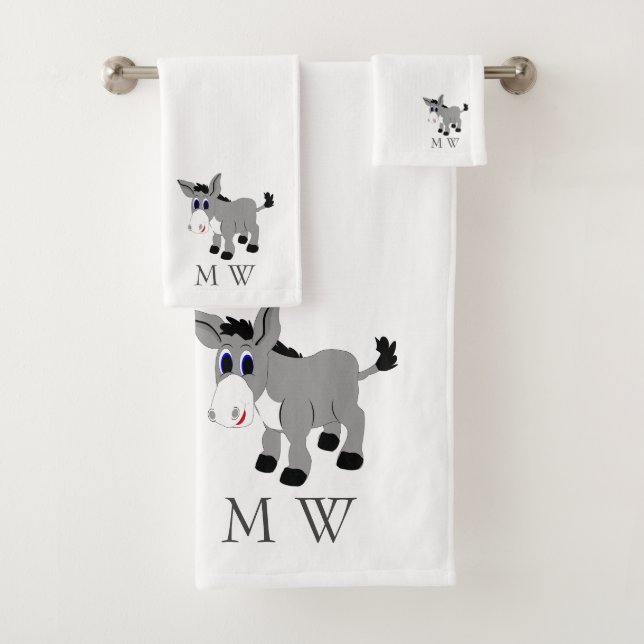 Donkey Design Monogrammed (En situation)