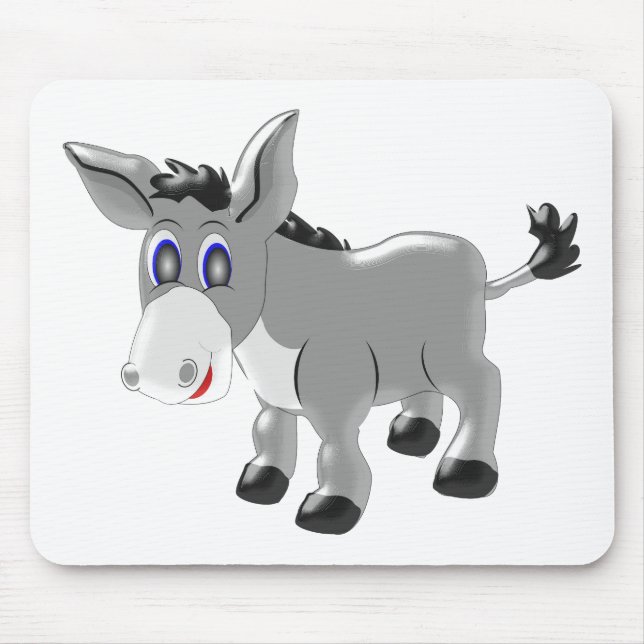 Donkey Design Mouse Pad (Front)