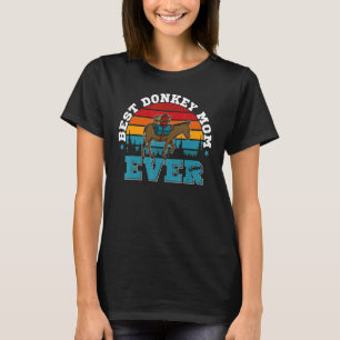Donkey Domestic Horse Species Biologist Africa Pet T-Shirt