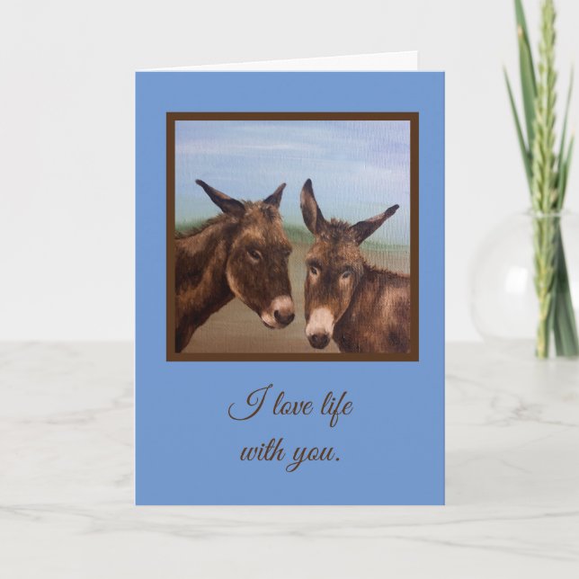 Donkey Double Card (Front)