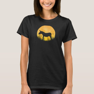 Donkey Easy Halloween Outfit Jackass Mule Moon Cos T-Shirt