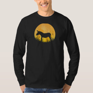 Donkey Easy Halloween Outfit Jackass Mule Moon Cos T-Shirt