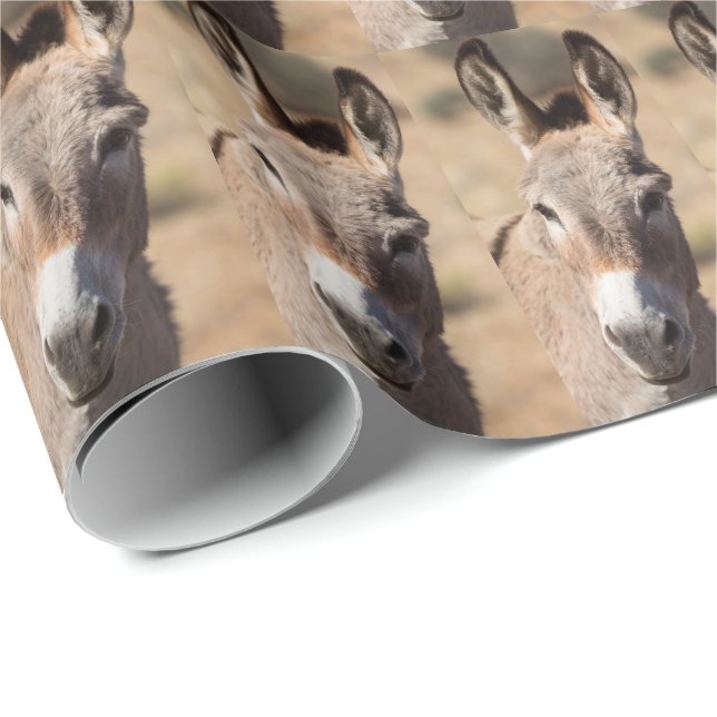 Donkey Face Wrapping Paper (Roll Corner)
