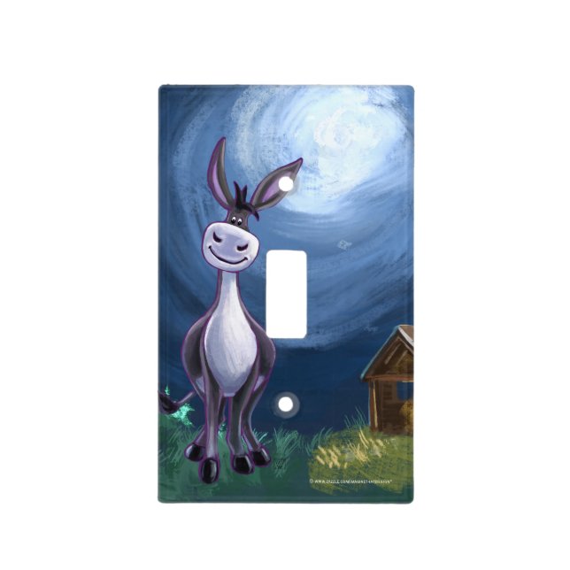 Donkey Gifts & Accessories Light Switch Cover (Front)
