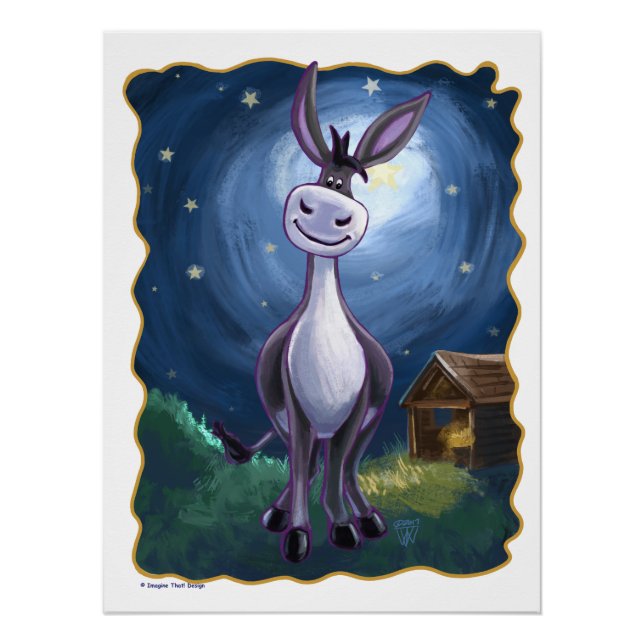 Donkey Gifts & Accessories Poster (Front)