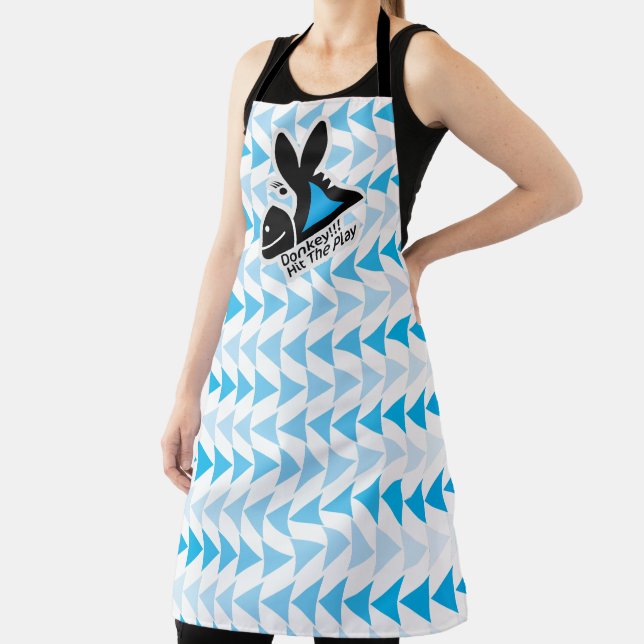 DONKEY !!! HIT THE PLAY BY MASANSER PIXELAT APRON (Insitu)