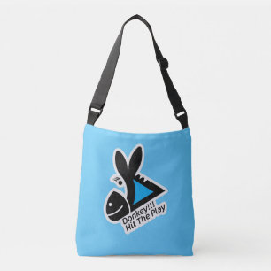 DONKEY !!! HIT THE PLAY BY MASANSER PIXELAT CROSSBODY BAG