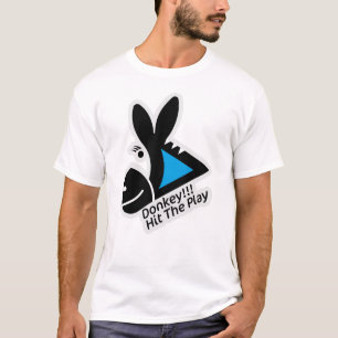DONKEY !!! HIT THE PLAY BY MASANSER PIXELAT T-Shirt
