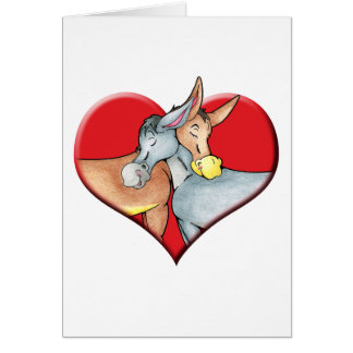 Donkey hug