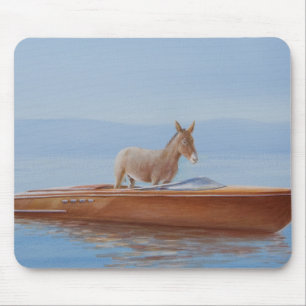 Donkey in a Riva 2010 Mouse Pad