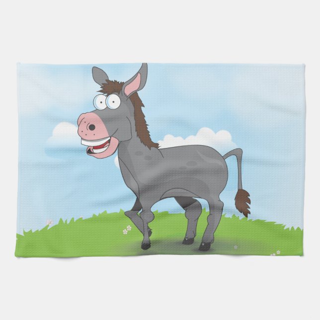 Donkey Kitchen Towel (Horizontal)