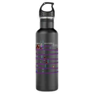 Donkey Kong Retro Arcade Game Screen  710 Ml Water Bottle