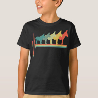 donkey lover heartbeat gift T-Shirt