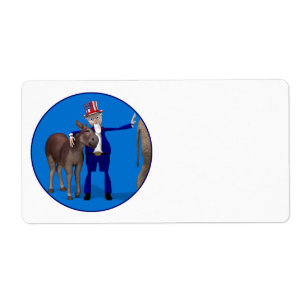 Donkey Lover Uncle Sam