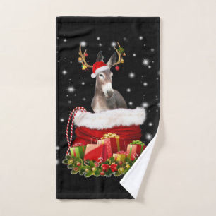 Donkey Lover Venin   Happy Donkey Merry Christmas