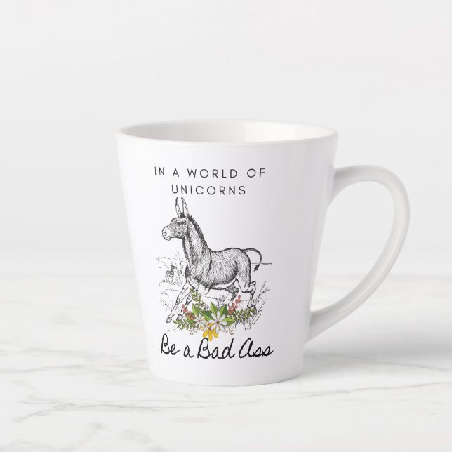 Donkey Mug! Donkey lovers coffee cup (Right)