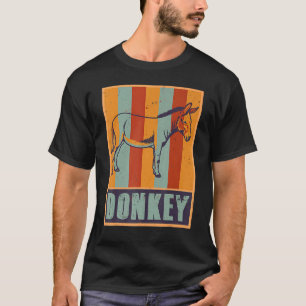 Donkey Mule Farm Animal Zoo Zookeeper Pet T-Shirt
