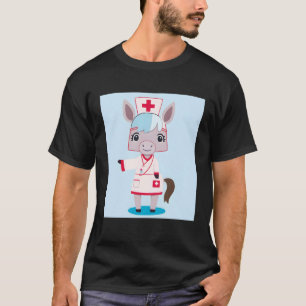Donkey Nurse for Donkey  Donkey T-Shirt