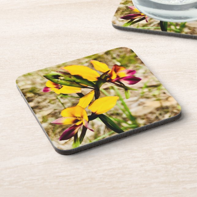Donkey Orchids Coaster (Left Side)