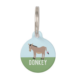 Donkey Pet Tag