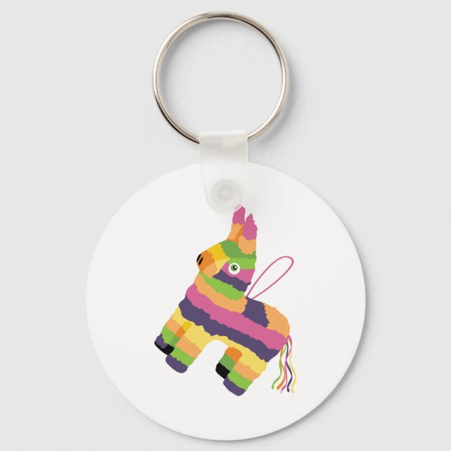 Donkey Pinata Keychain (Front)