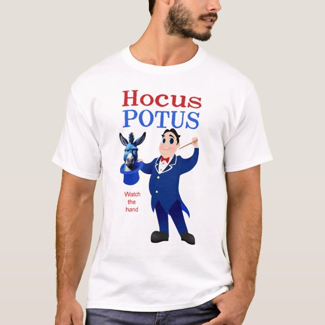 Donkey Political Democrat Presidential Election T-Shirt (Front)