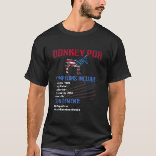 Donkey Pox The Disease Destroying America Donkeypo T-Shirt