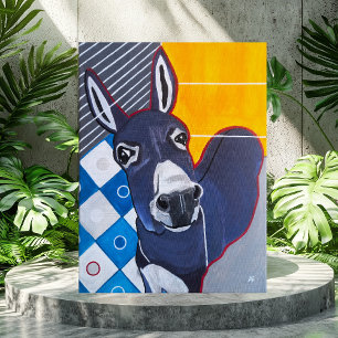 Donkey Punch Painting by Alfred Fox Canvas Print