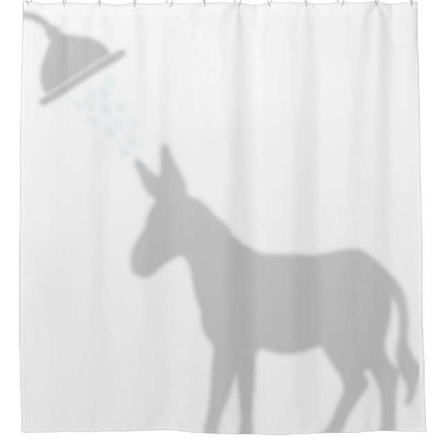 Donkey Shadow Silhouette Shadow Buddies Shower (Front)