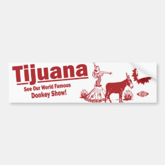Donkey Show Bumper Sticker