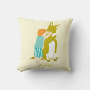 Donkey Throw Pillow