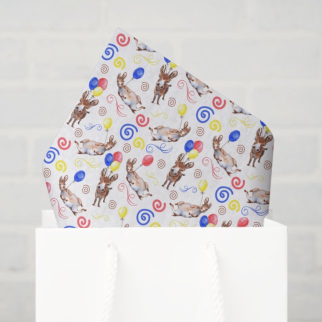 Donkey Tissue Paper (Gift Bag)