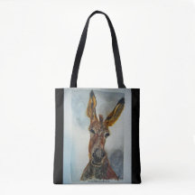 Donkey tote bag