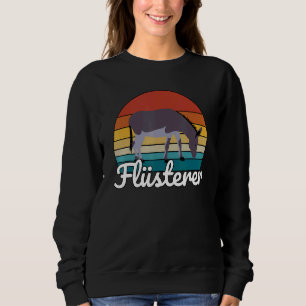 Donkey Whisperer  Retro Motif Sweatshirt