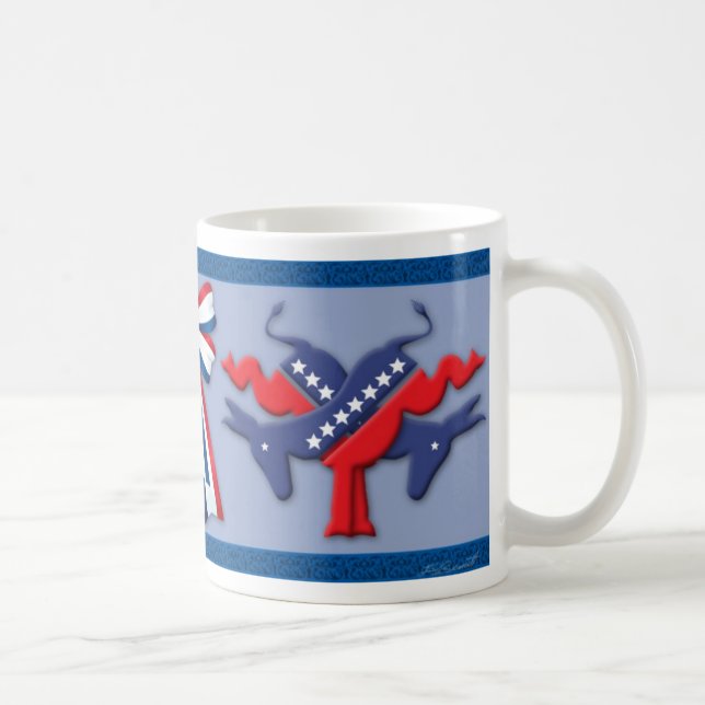 Donkeys Kicking Mug (Right)