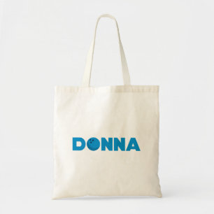 Donna bowling tote bag