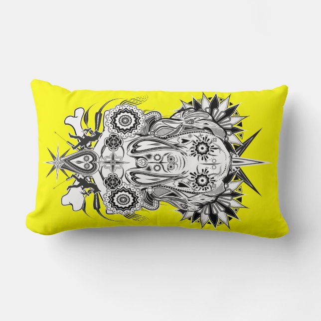 Donna Great Dane Lumbar Pillow (Front)