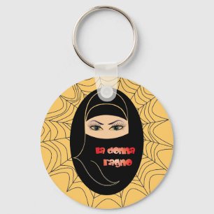 Donna ragno Schlüsselanhänger Keychain