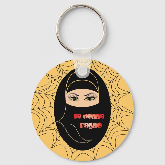 Donna ragno Schlüsselanhänger Keychain (Front)