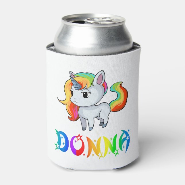 Donna Unicorn Can Cooler (Can Front)
